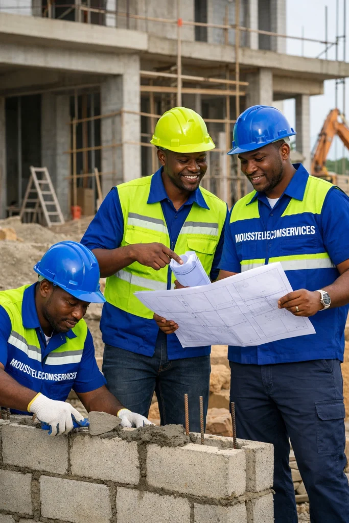 entreprise de travaux de bâtiments publics, privés abidjan