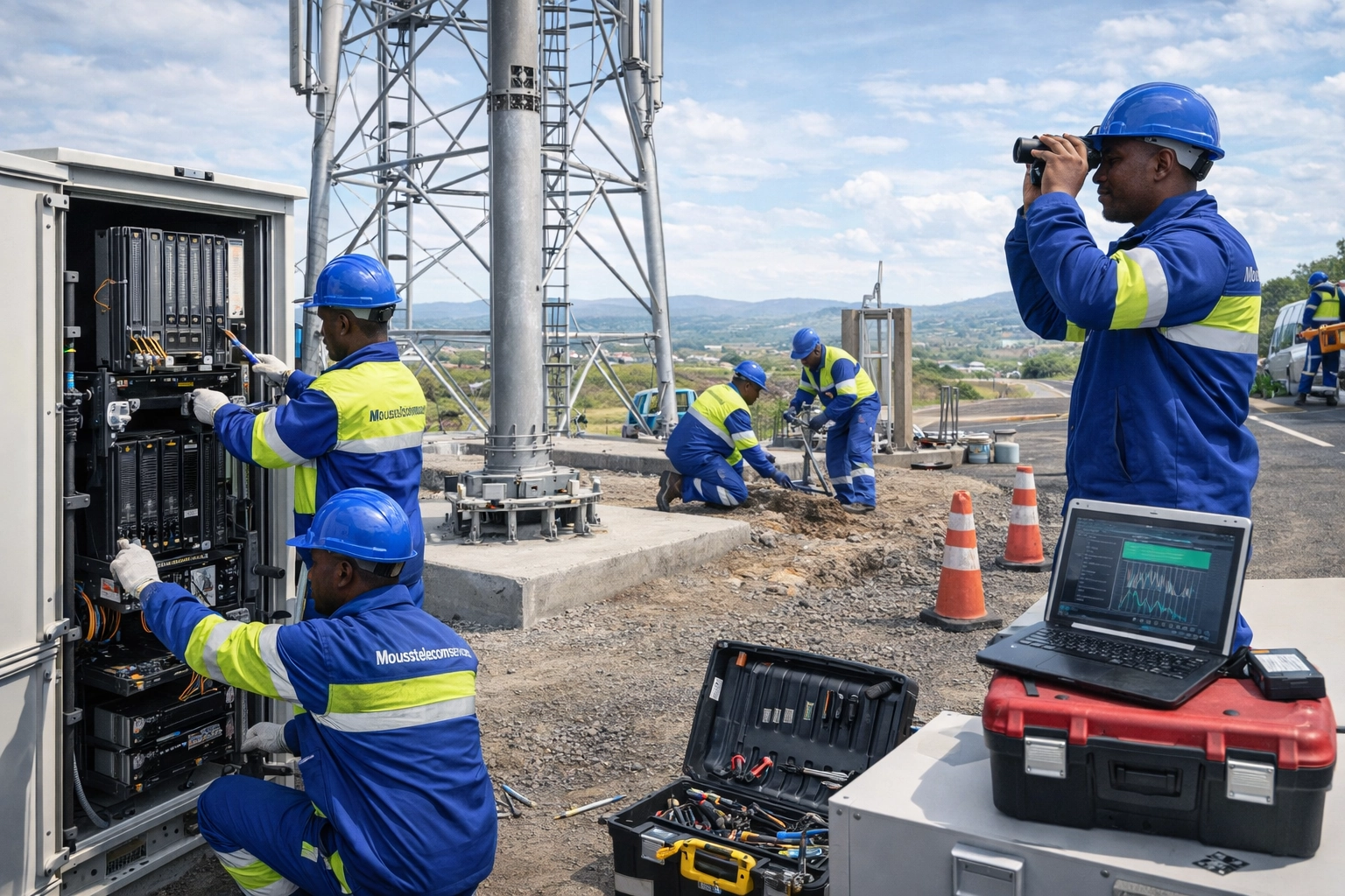 installation pylône abidjan