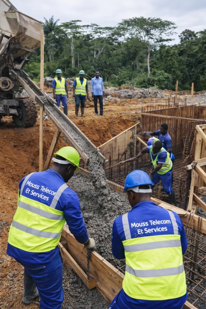 réalisation d'ouvrages spéciaux en béton armé et fondations profondes